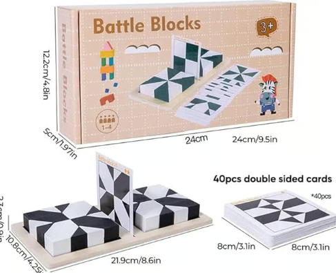 TræKnude | Træblokke Puslespil Brætspil