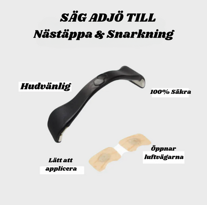 ÅndedrætLet | Næse-strips for friere vejrtrækning