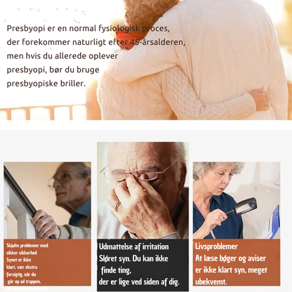 Synsvagt | Høj hårdhed, anti-blålys læsebrille til nærsyn og afstand