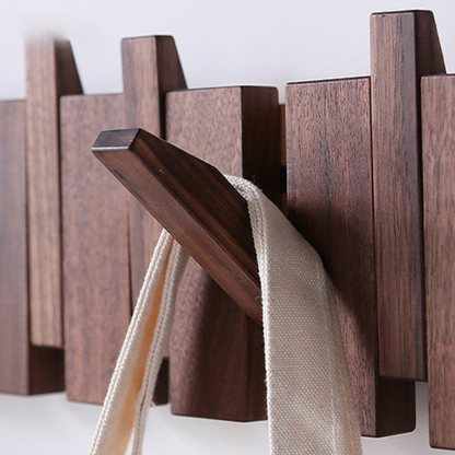 PianoKnagerække | Luxurious wooden coat rack in the shape of a piano