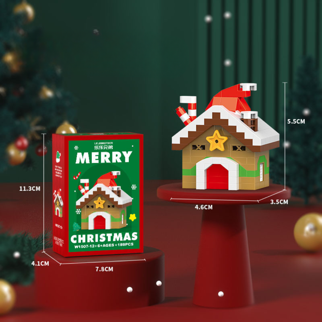 SantaByggblock |  12 kreative juleskikkelser