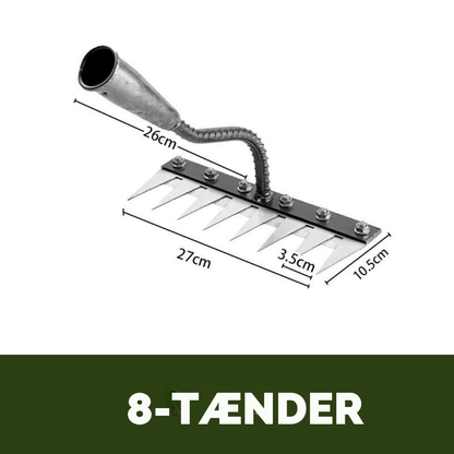 Uksemester | Tænder Kultivator af Kulstofstål.