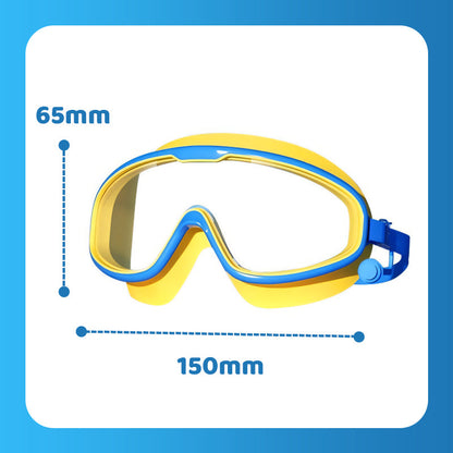 KlartSyn |  HD solbriller til børn med stor ramme, vandtætte og dugfrie