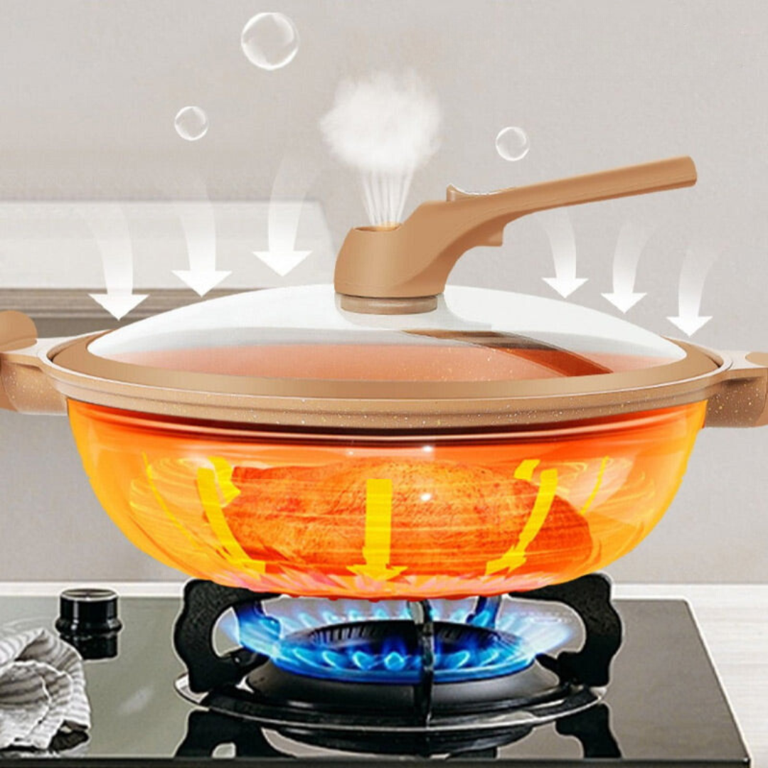 DampPro | Non-stick Ler Wok