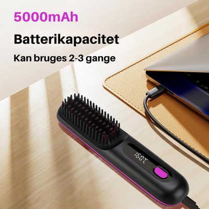 HårForm Bærbar Stylingborste | Locka, Torka & Platta