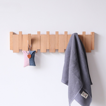 PianoKnagerække | Luxurious wooden coat rack in the shape of a piano
