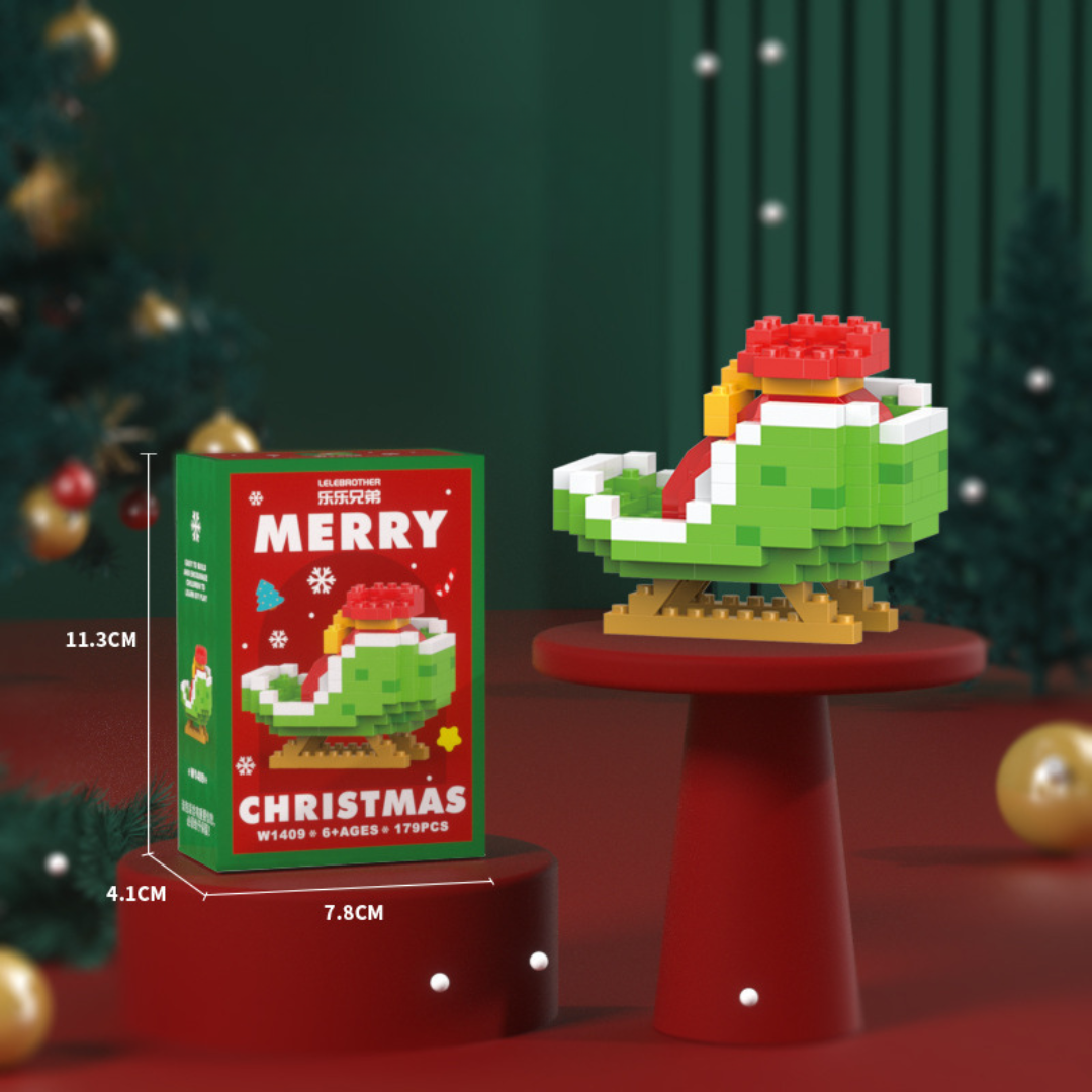 SantaByggblock |  12 kreative juleskikkelser