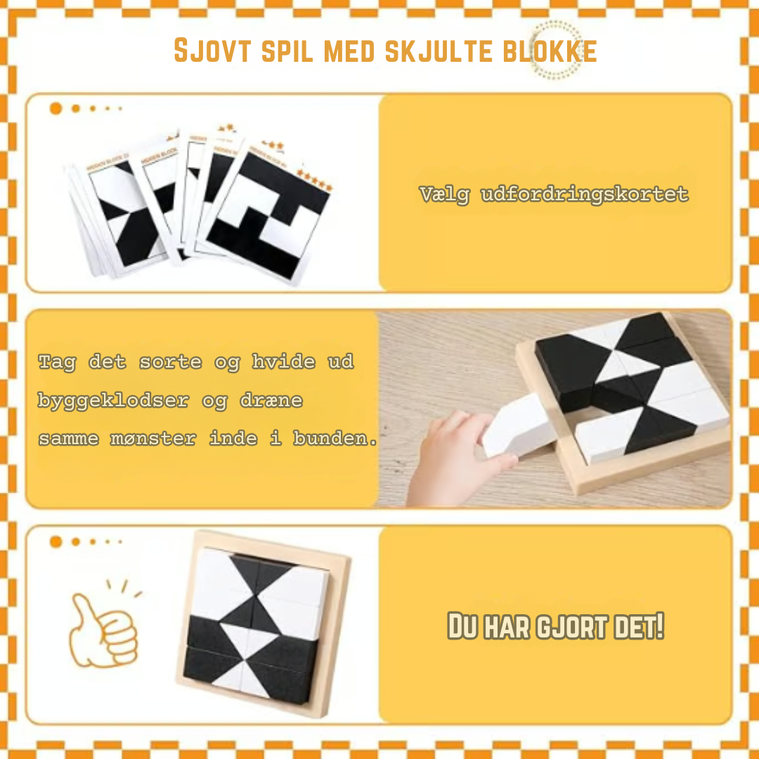 TræKnude | Træblokke Puslespil Brætspil