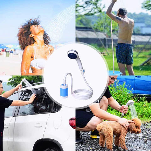 VandNomade | Bærbart Udendørs Brusesæt