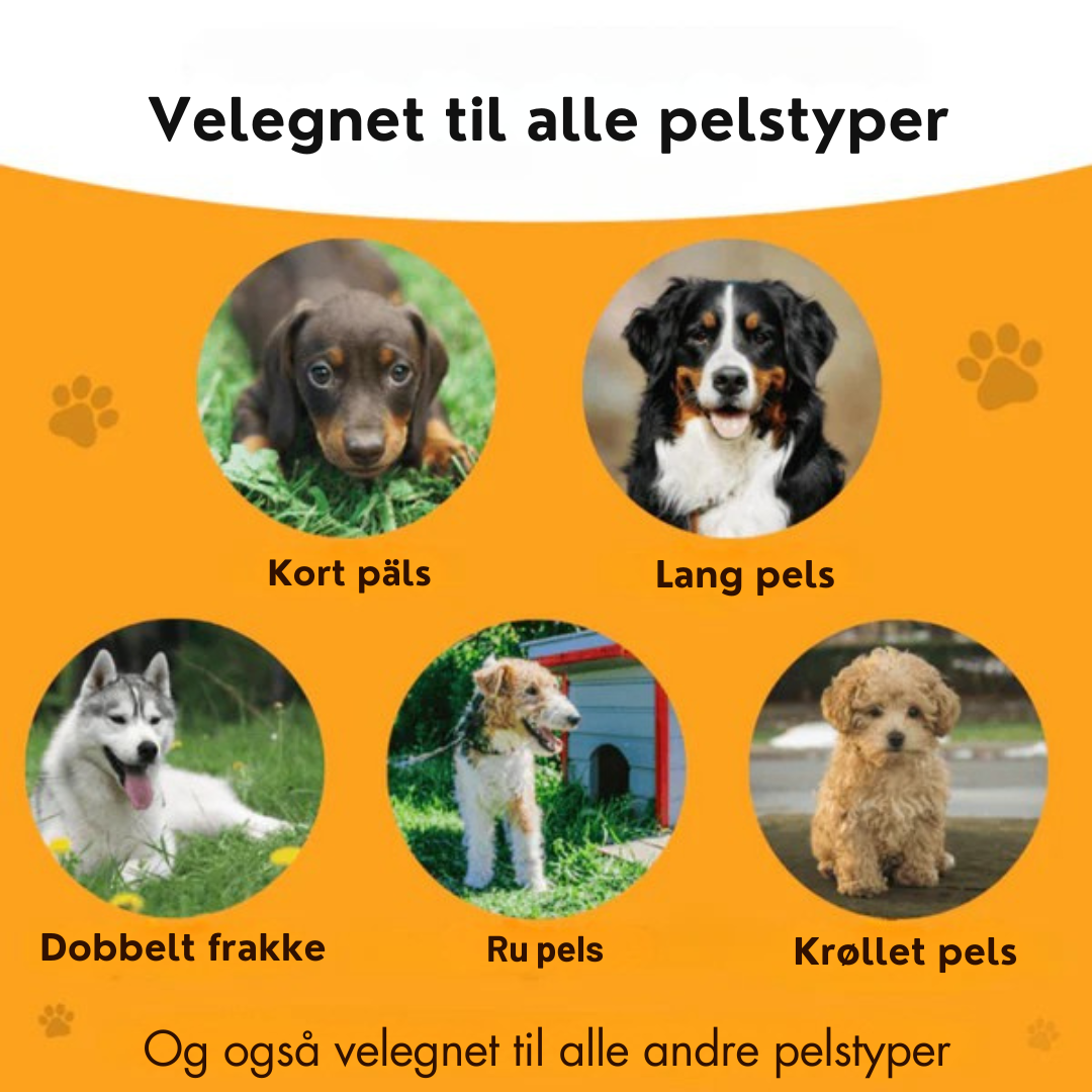 Pelsplejer | Designet til at hjælpe med at håndtere kæledyrshår