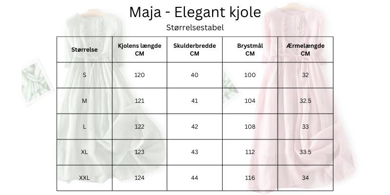 Maja™ - Elegant kjole i hør