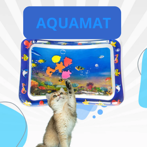 Aquamat | Stimuleringsmåtte til katte