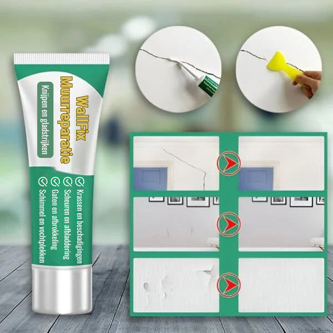 VægFiks | Få dine vægge til at se perfekte ud med det samme | 1+1 gratis