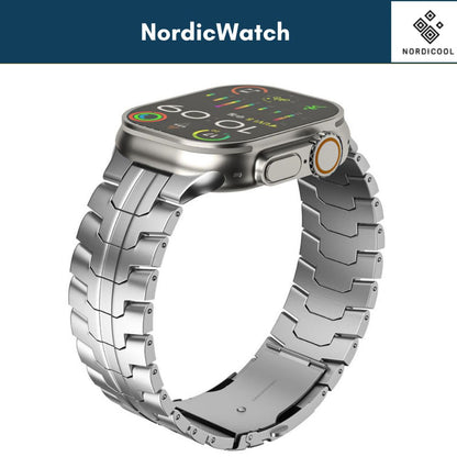 NordicBand|  Luksusbånd i titanium til Apple Watch