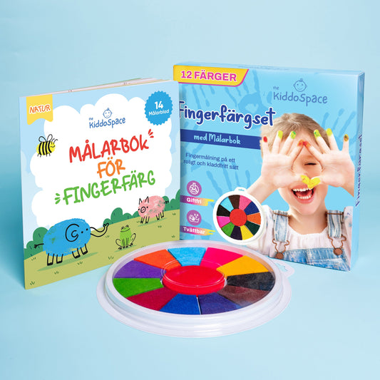 KiddoSpace | Fingerfarvesæt