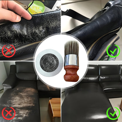 EviGlans | Læder- og Møbelreparationssalve + Applikatorbørste
