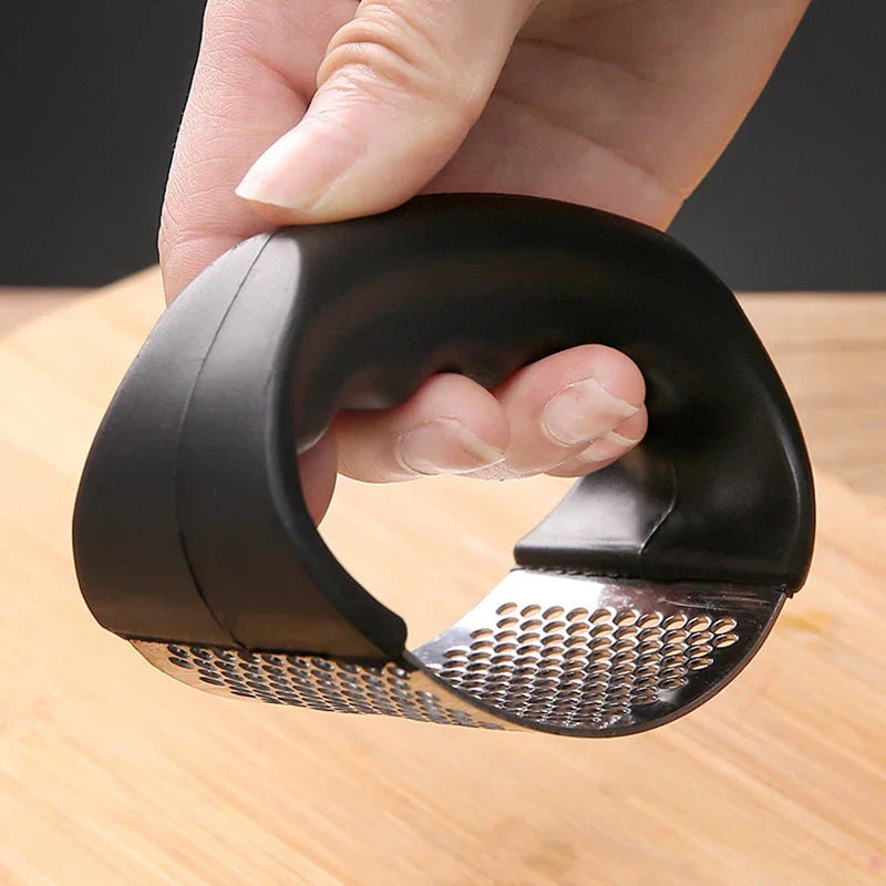 HvidløgMoser | Stål Hvidløgspresser – Manuel Knuser & Hakker for Let Hvidløgshandtering