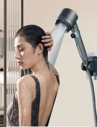 FriskStråle | Shower - 4 i 1 Massage og Hudpleje Multifunktionel Bruserhoved