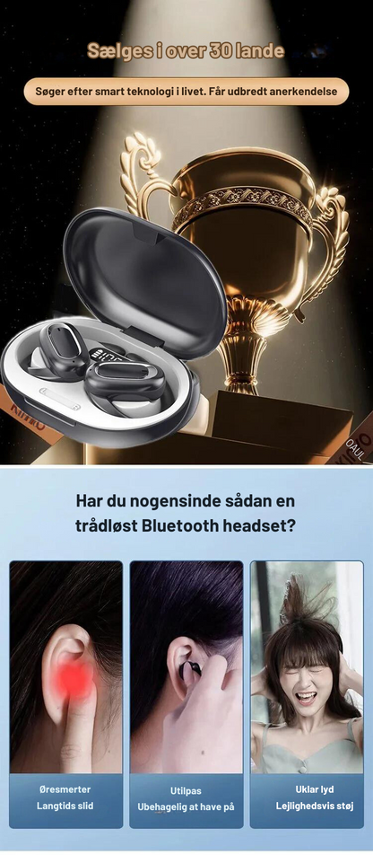 SoundSphere | 3D Surround Åben-Ore OWS Bluetooth Hovedtelefoner