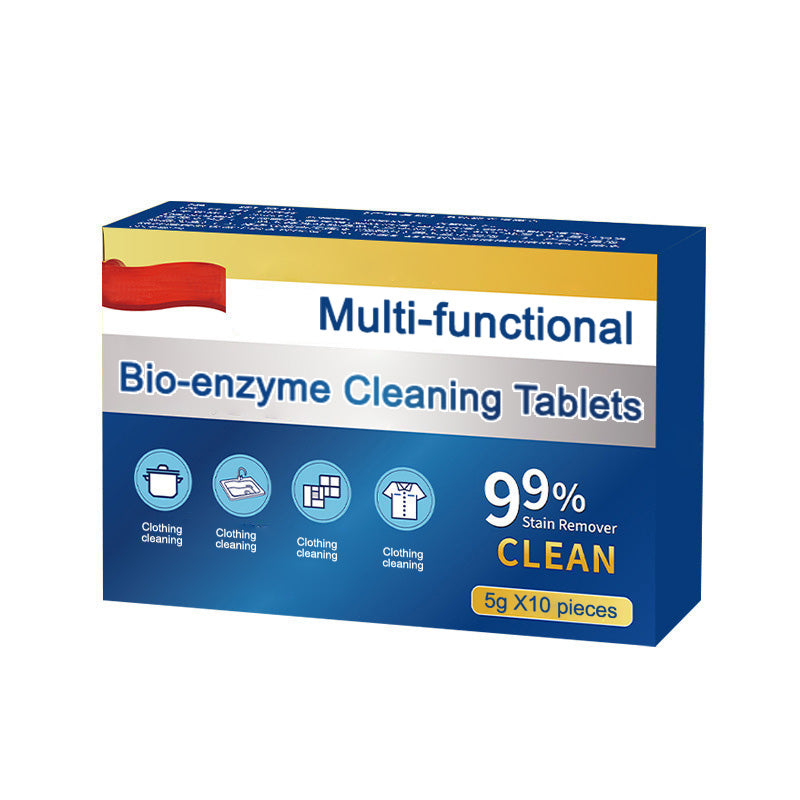 BioClean | Multifunktionelle bioenzym rengøringseffervescenttabletter