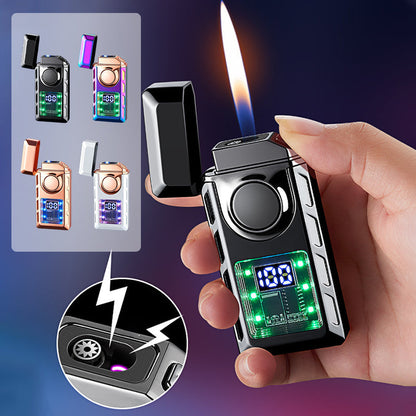 GlødLygte | Multifunktionel Double Flame Lighter med farvede lys