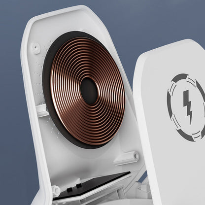 TrådløsHolder | Multifunktionel trådløs hurtigoplader med telefonstand