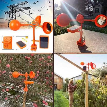 SkrammeSpinner | Fugleskræmselrefleksion og vindmølle med lyd