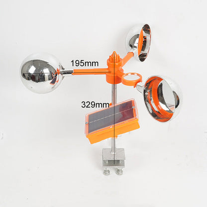 SkrammeSpinner | Fugleskræmselrefleksion og vindmølle med lyd