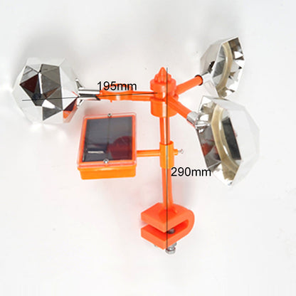 SkrammeSpinner | Fugleskræmselrefleksion og vindmølle med lyd