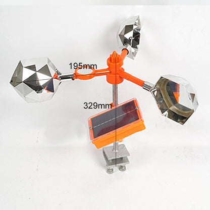 SkrammeSpinner | Fugleskræmselrefleksion og vindmølle med lyd