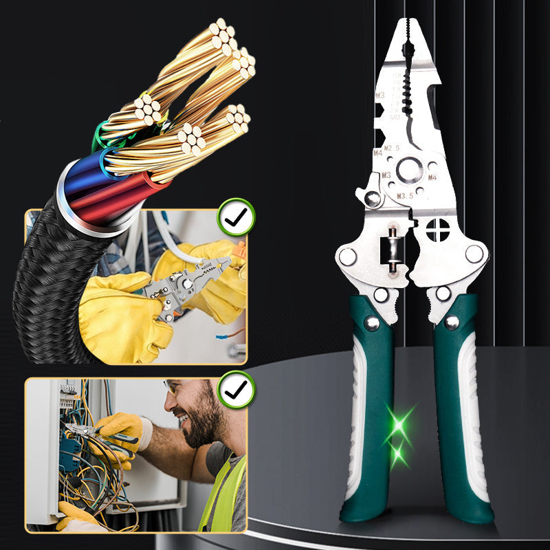 KabelMester | Multifunktionel sammenfoldelig skridsikker afisoleringstang