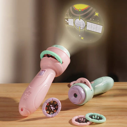 VidenLys | Pædagogisk projektionslommelygte til børn, der kan lære og genkende