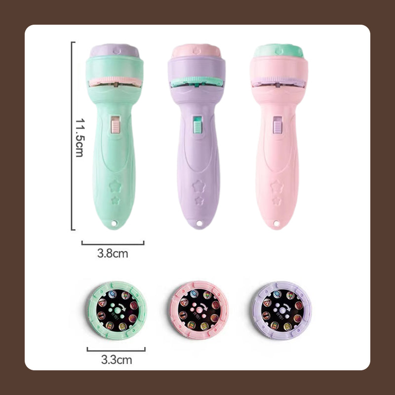 VidenLys | Pædagogisk projektionslommelygte til børn, der kan lære og genkende